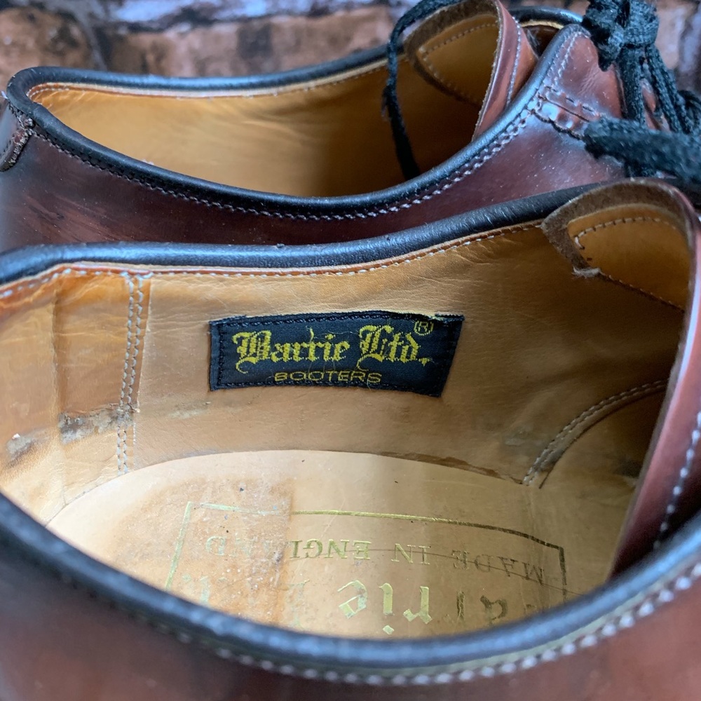 Vintage Barrie Limited Booters Oxblood - Picture 5 of 8